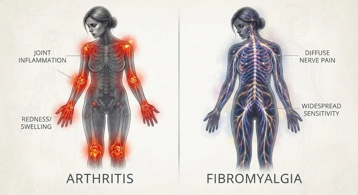 Arthritis vs. Fibromyalgia: Understanding Two Very Different Sources of Chronic Pain