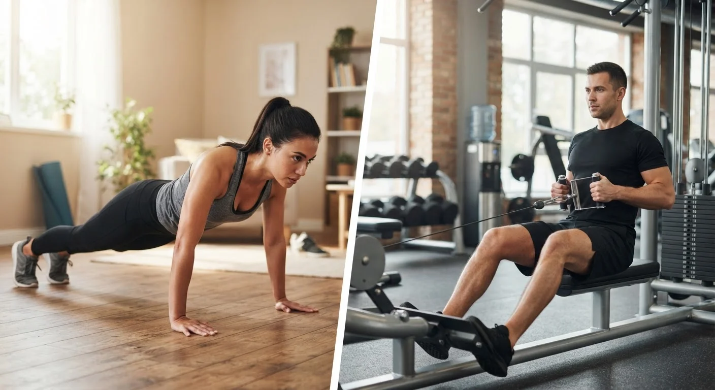 Bodyweight Training vs. Gym Machines: What Works Better When You're Just Starting Out