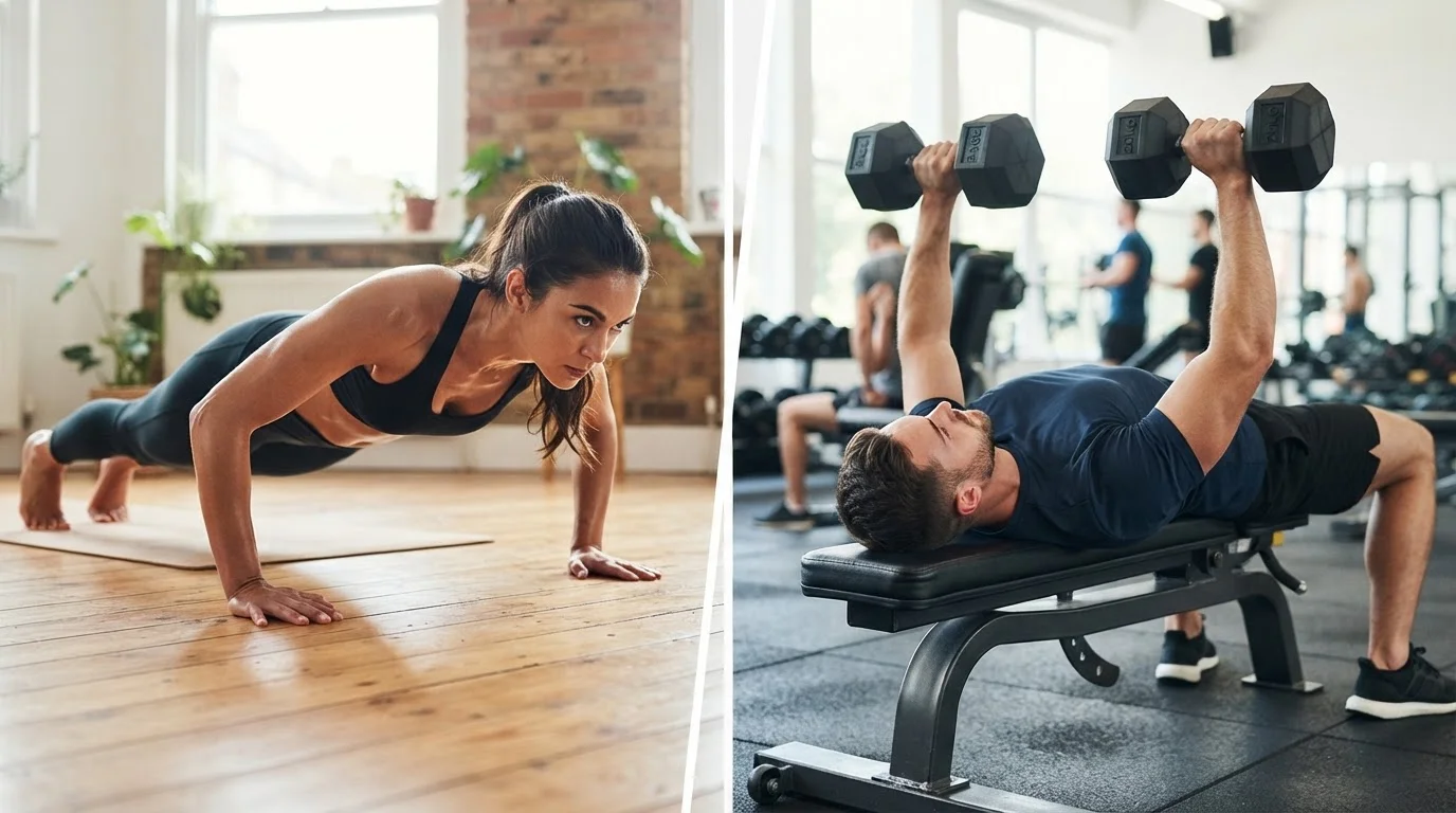 Bodyweight Training vs. Weighted Exercise: What Changes and What Doesn't