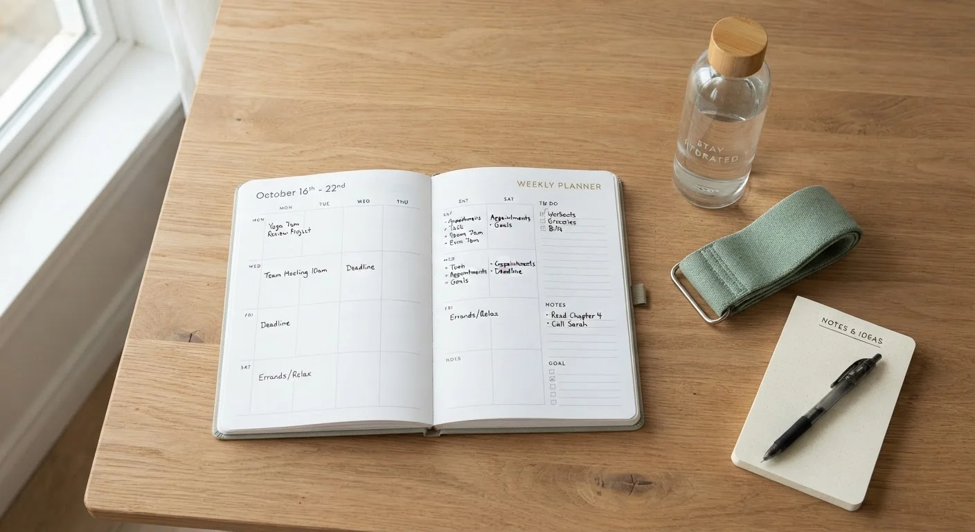 Building a Weekly Training Schedule That Respects Recovery