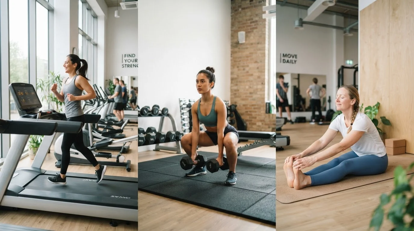 Cardio, Strength, and Flexibility: What Each Type of Exercise Actually Does