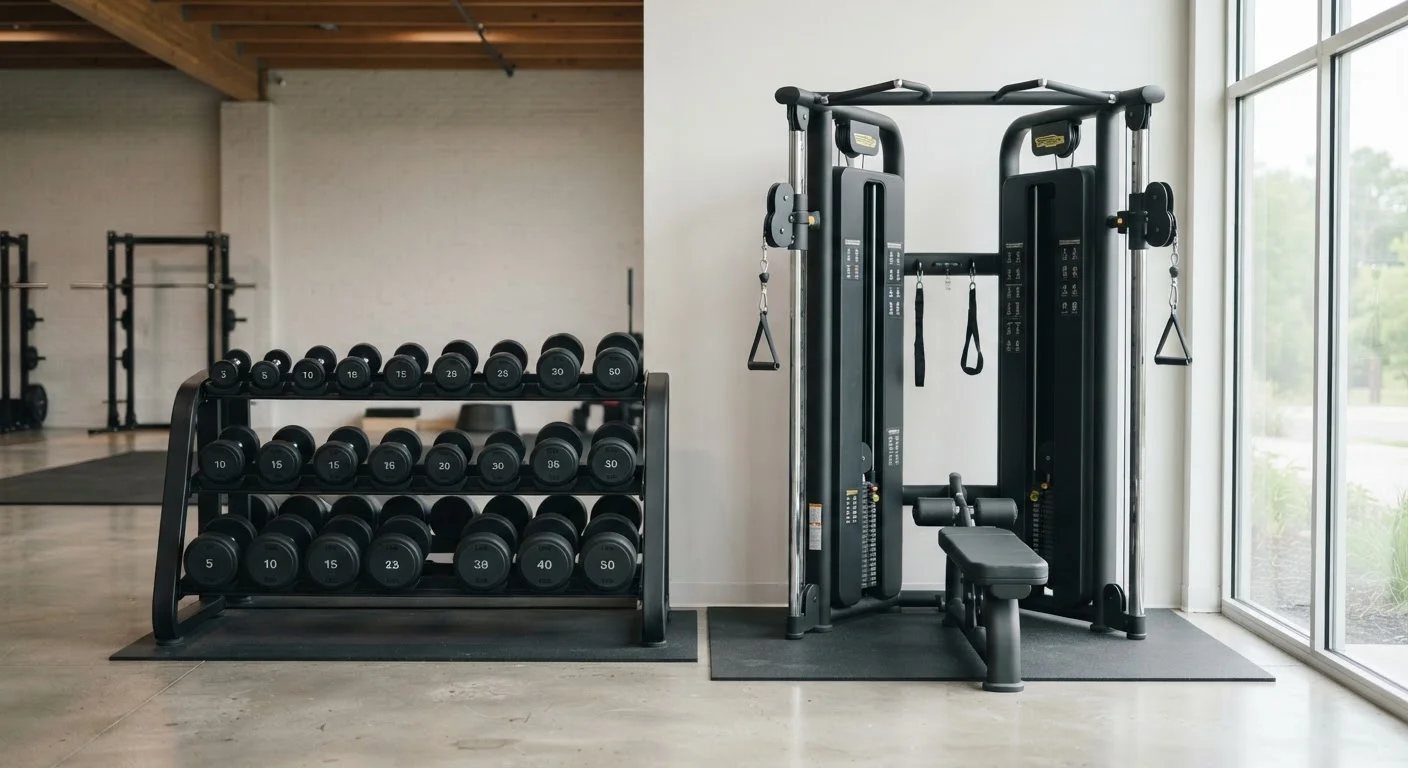 Free Weights or Machines: Which Belongs in Your Programme?