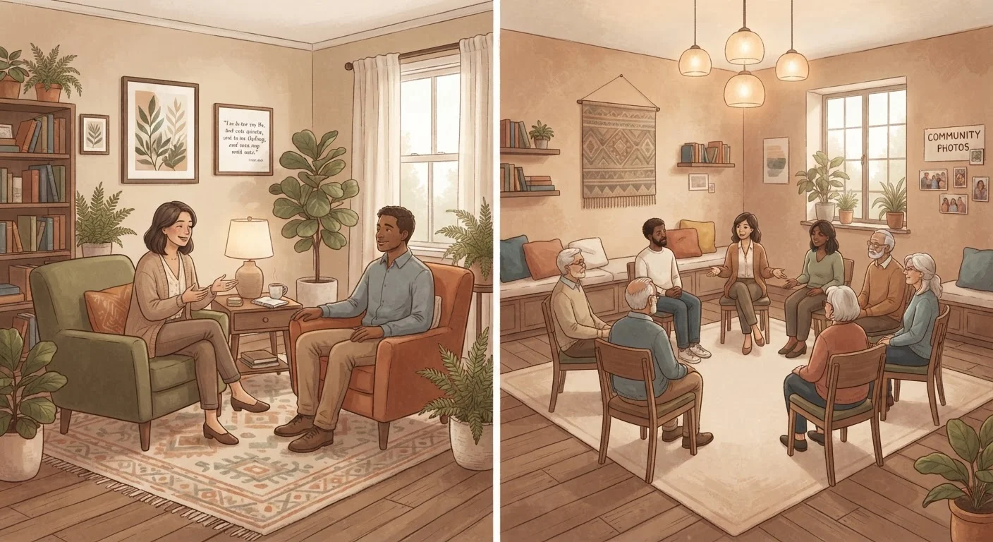 Group Therapy vs Individual Therapy: How the Settings Compare