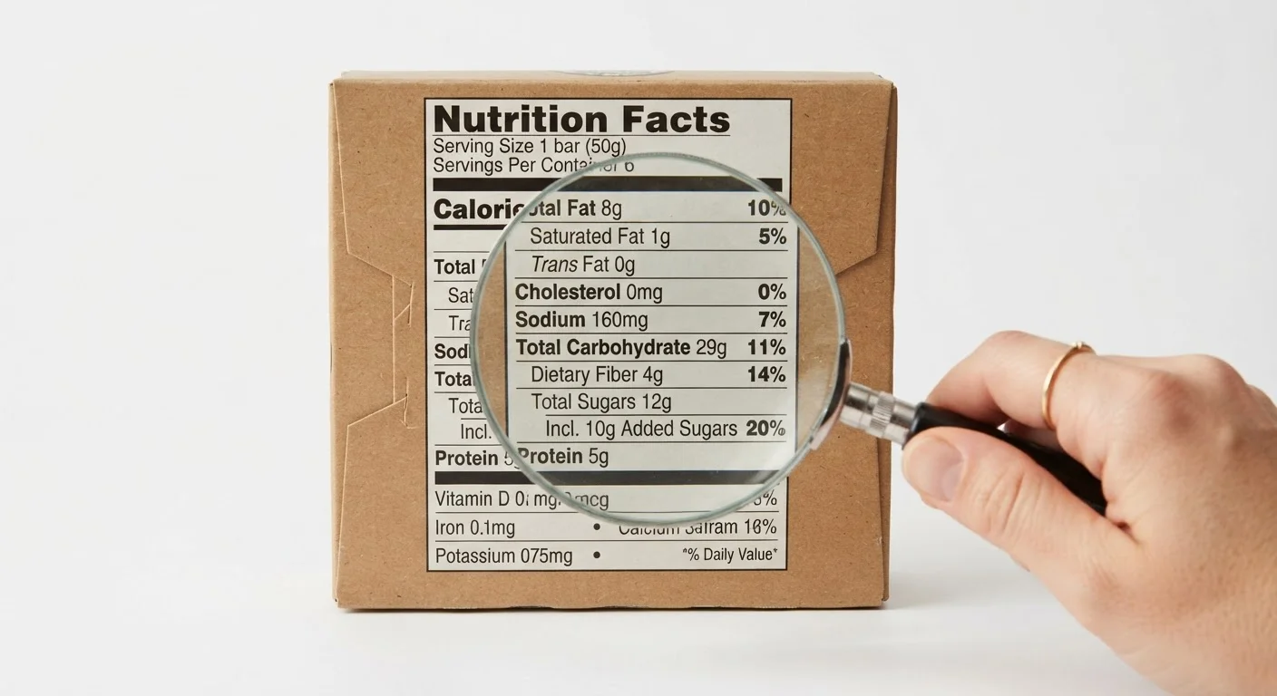 Reading a Nutrition Label Through the Lens of Essential Nutrients