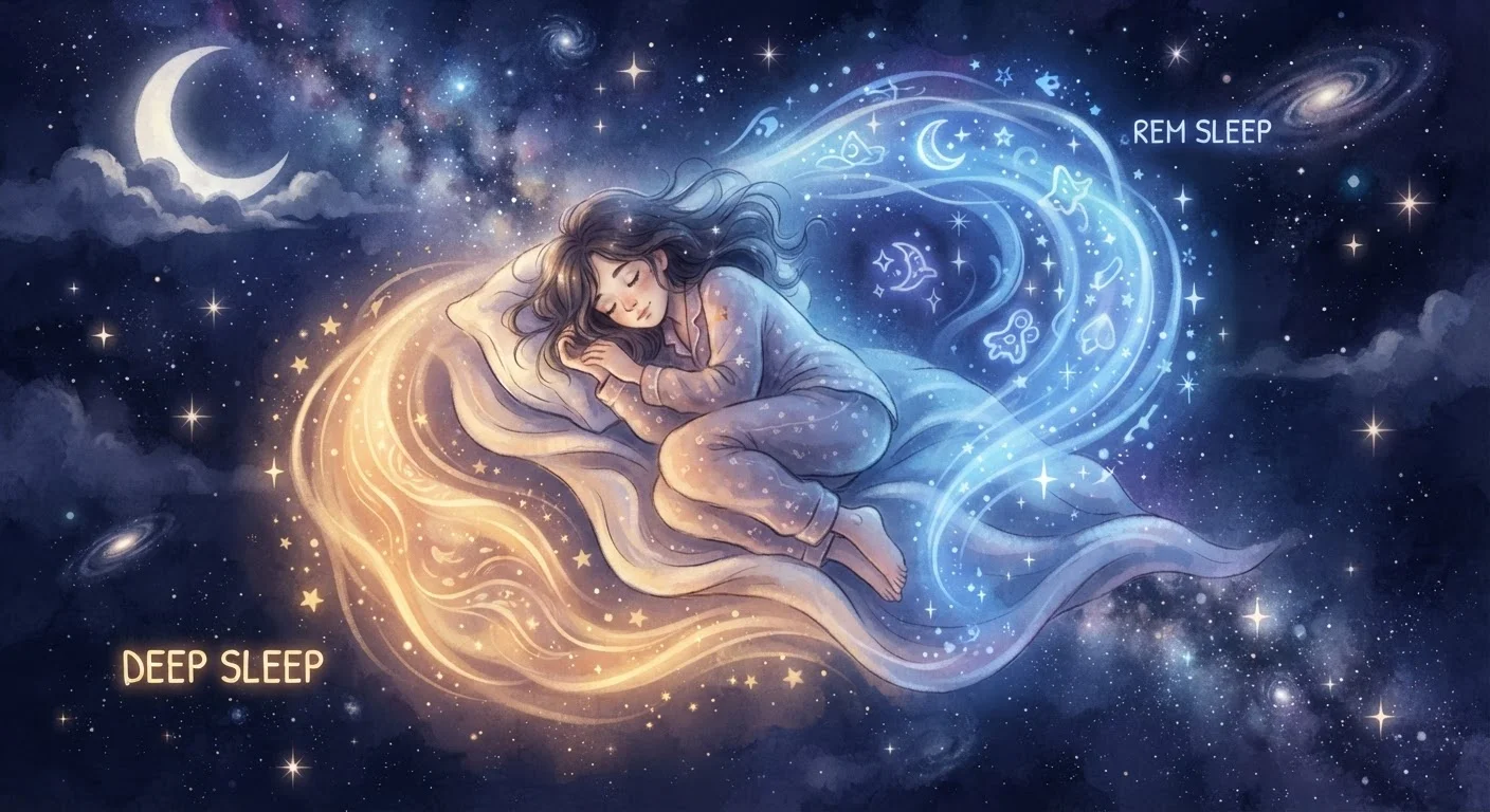 REM Sleep vs. Deep Sleep: What Each Stage Does for Your Mind