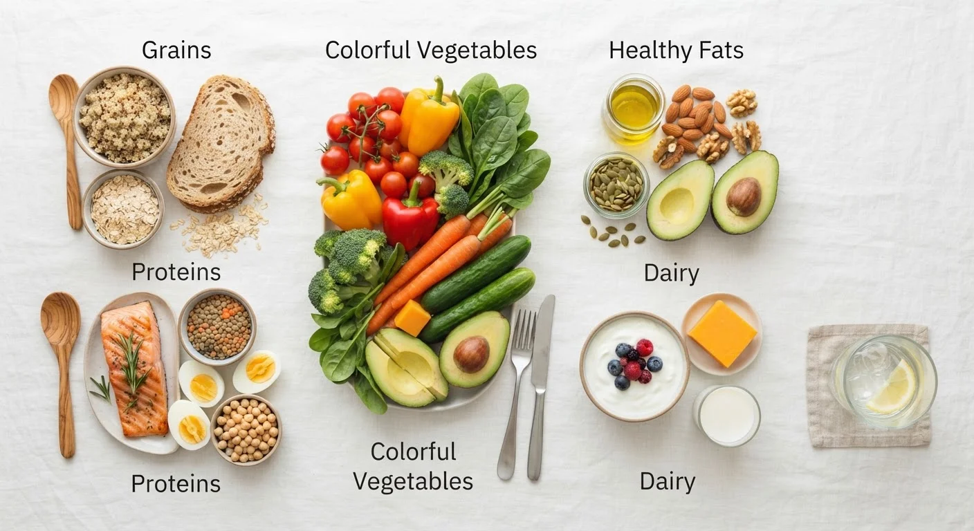 The Six Essential Nutrient Groups and What Each One Does