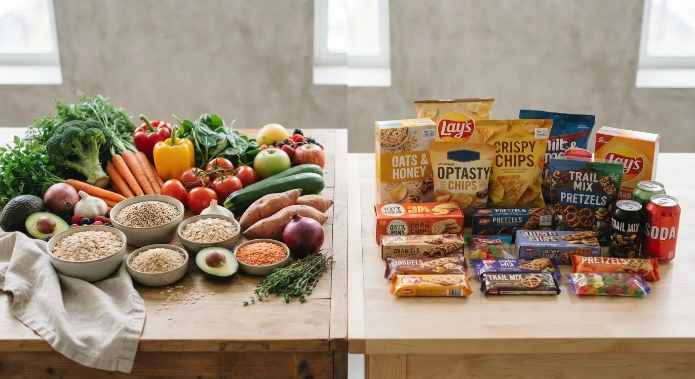 Whole Foods vs. Processed Foods: Understanding the Difference
