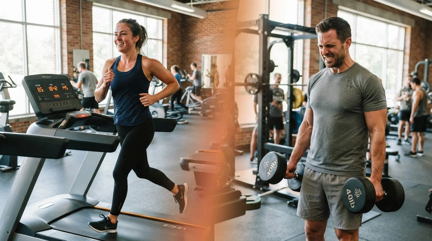 Why 'Cardio Burns Fat and Weights Build Muscle' Is an Oversimplification